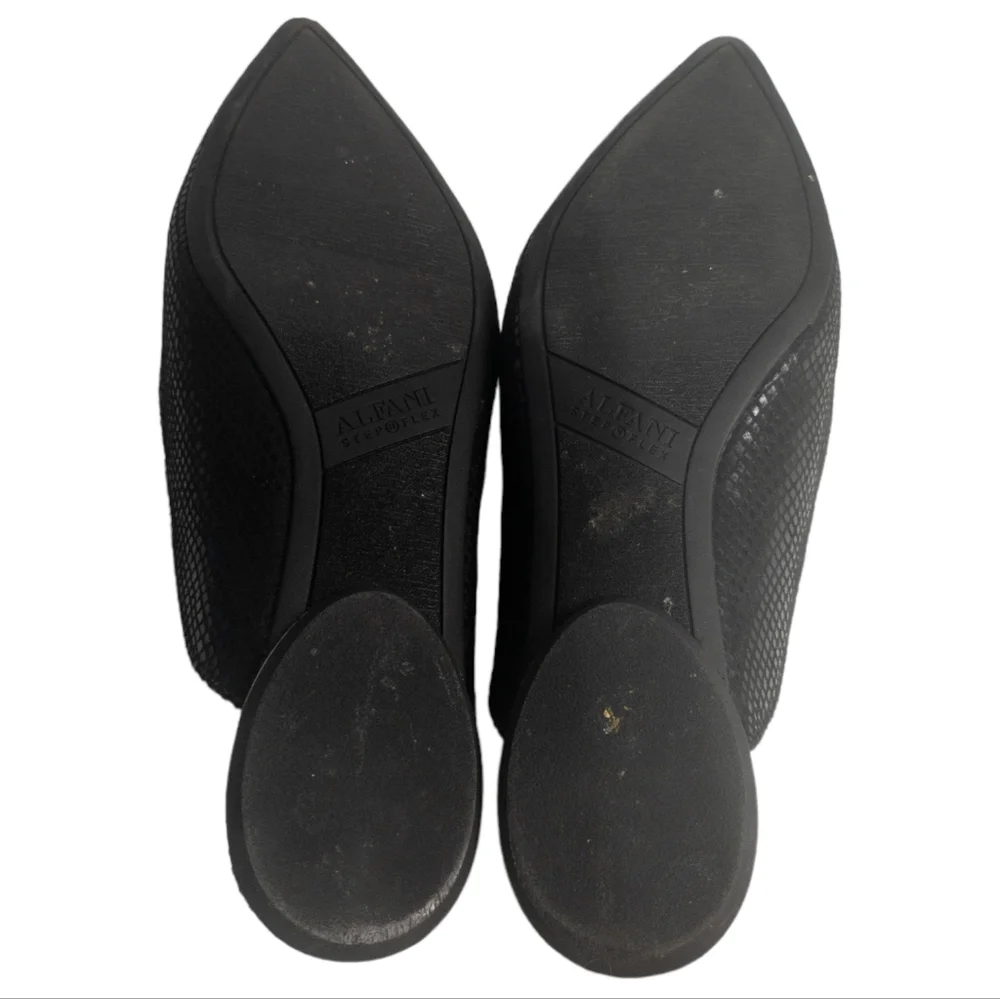 Alfani Serrice Pointed-toe Flats Black 8.5 - Picture 5 of 5